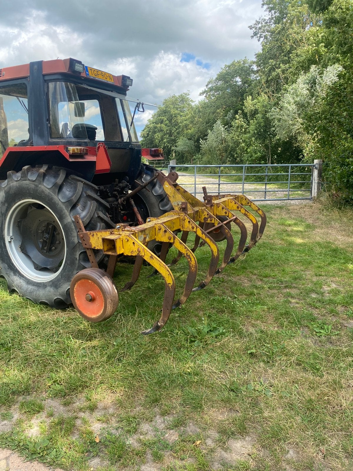 Vaste tand cultivator, Zakelijke goederen, Agrarisch | Werktuigen, Ophalen