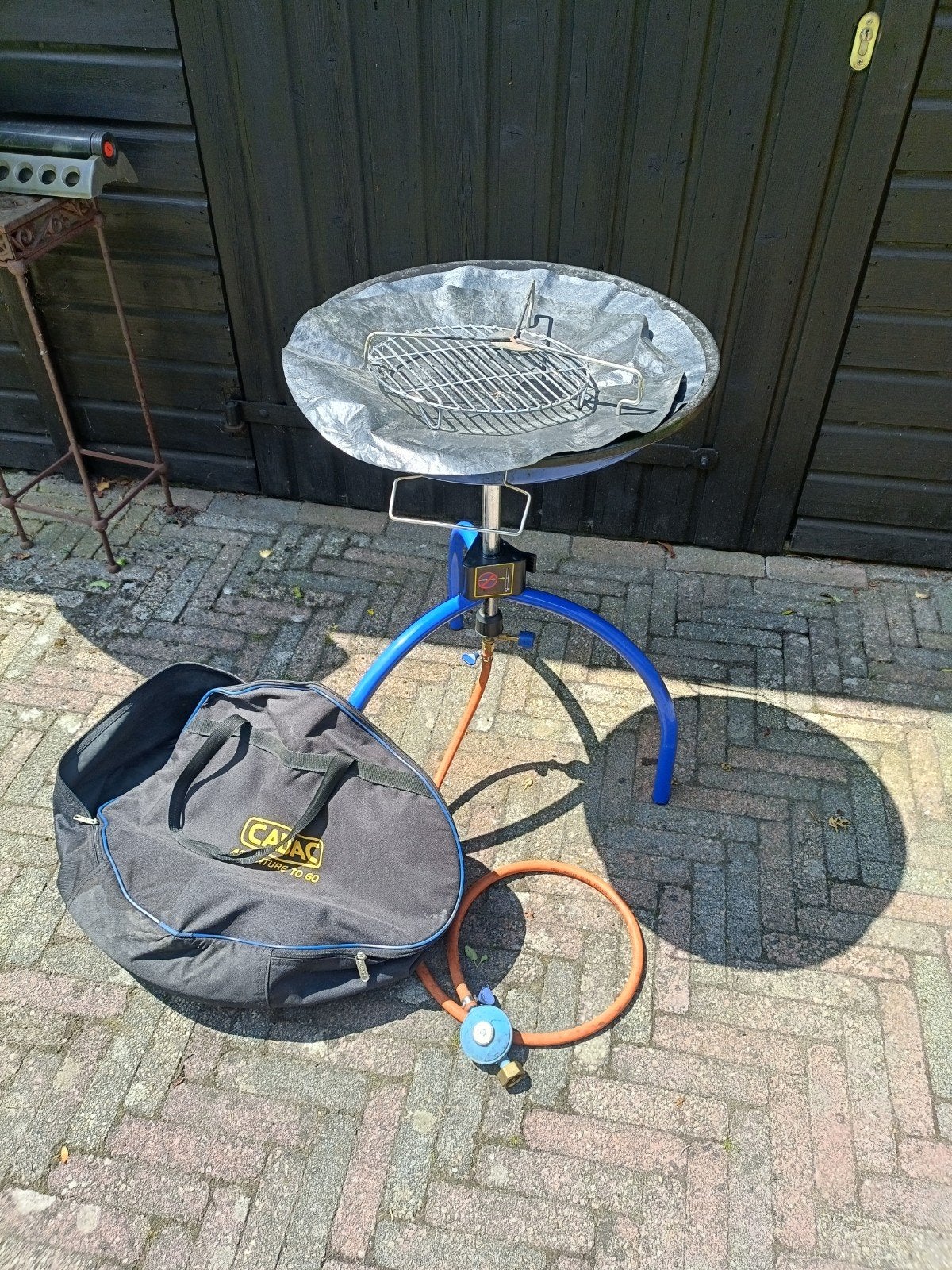 Skotelbraai, Ophalen