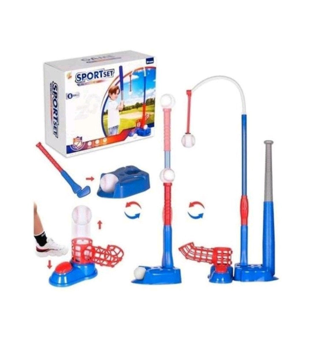Nieuw Honkbal Werpset 4-in-1 voor Kinderen, Honkbal, Overige typen, Onbekend, Nieuw