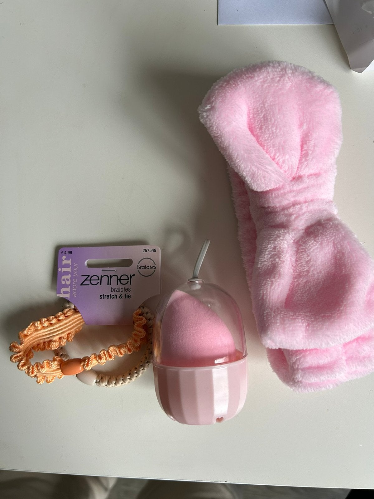 Make up spulletjes, Gehele gezicht, Nieuw, Ophalen of Verzenden, Roze