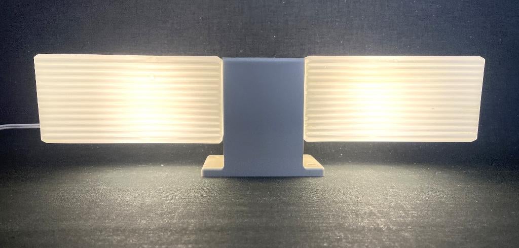 wandlamp Erco jaren '70 vintage, Ophalen of Verzenden, Gebruikt, Glas, Minimalistisch