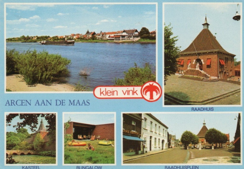 NS259 Arcen Klein Vink aan de Maas  nr.0581, Verzenden, 1960 tot 1980, Ongelopen, Limburg