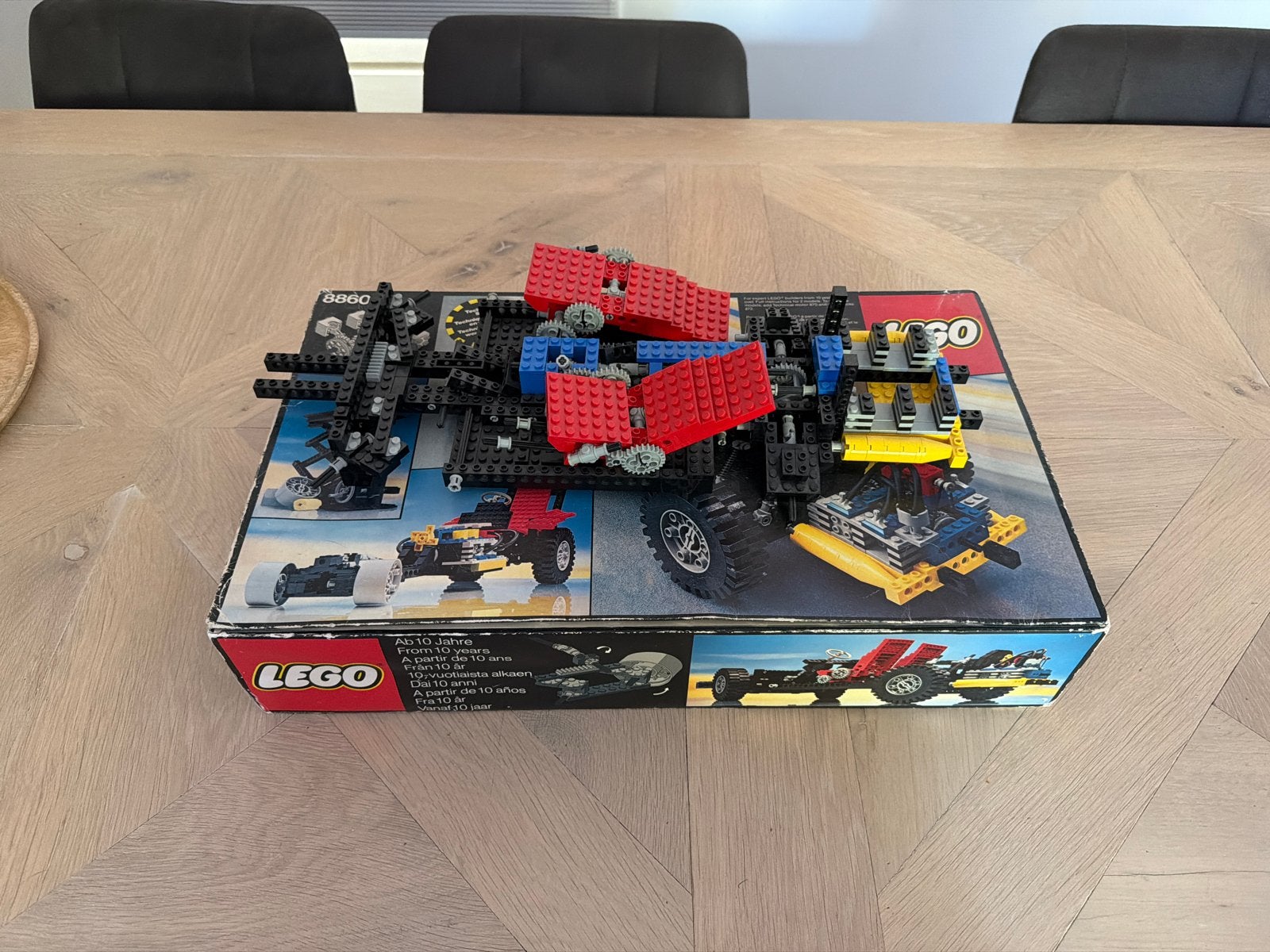 Lego Technic 8860 Auto Chassis - Vintage Set, Gebruikt, Lego, Ophalen of Verzenden, Technic
