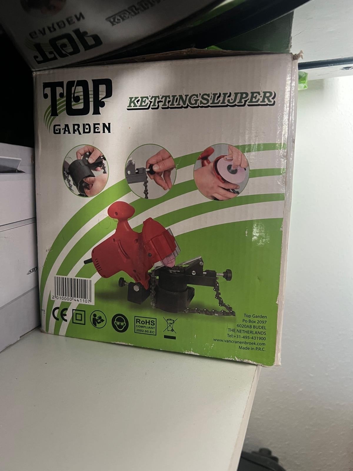 Top Garden Kettingslijper KSM-220 - Nieuw in doos, Ophalen of Verzenden, Nieuw, Minder dan 700 watt, Overige typen