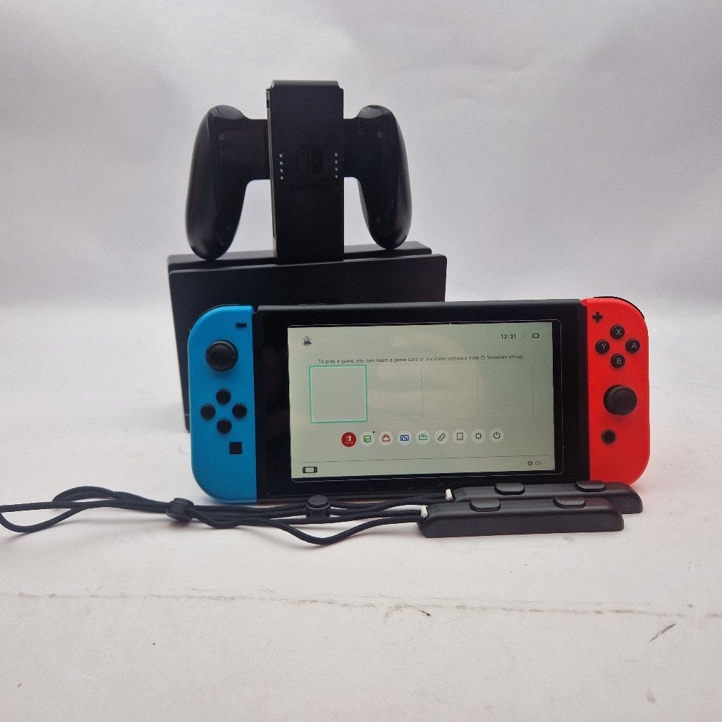 Nintendo Switch Neo Compleet || Nu voor maar €179,99, Spelcomputers en Games, Spelcomputers | Nintendo Switch, Zo goed als nieuw