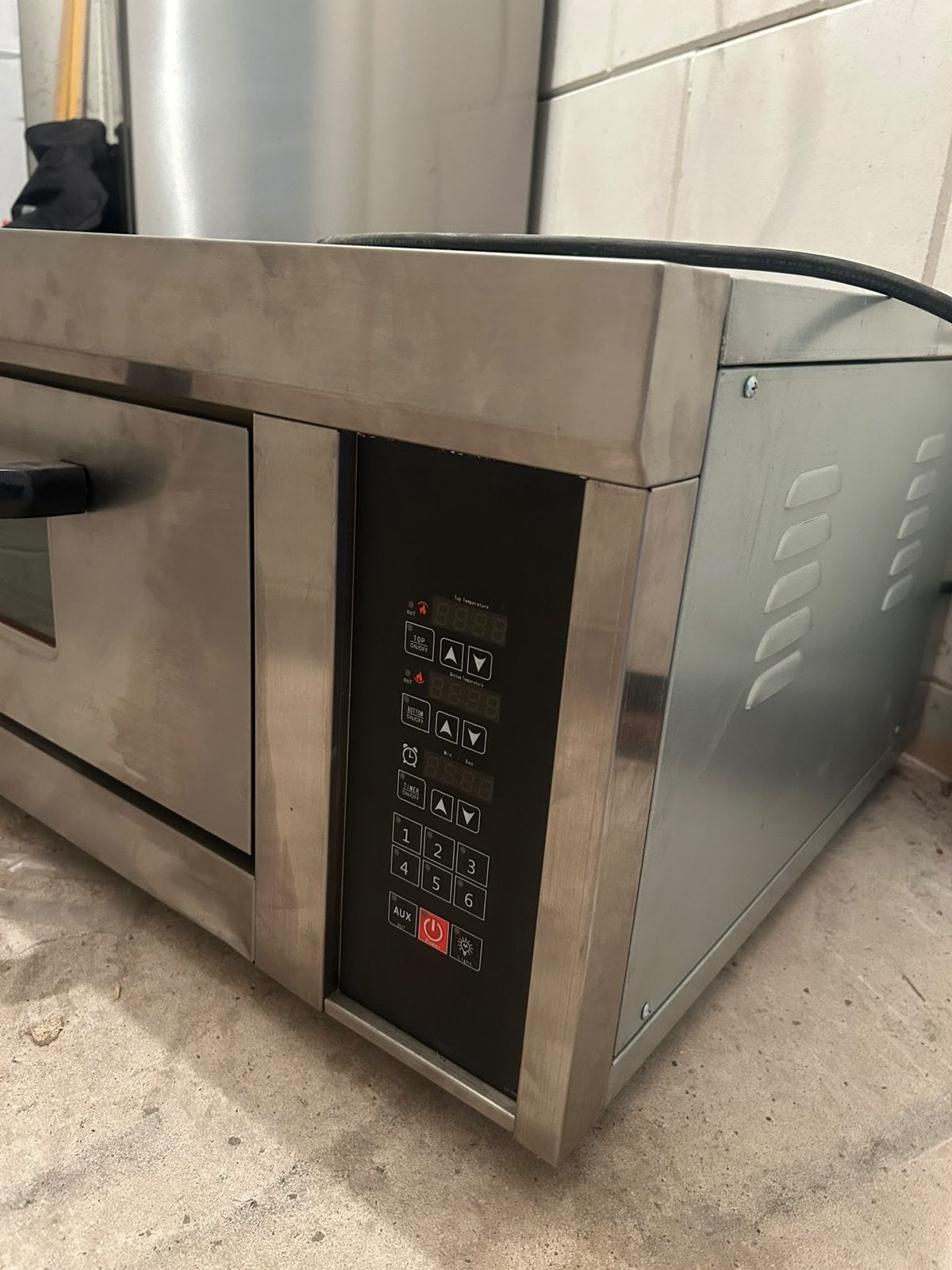 Professionele RVS Pizzaoven -splinter nieuw steenoven, Minder dan 45 cm, Overige merken, 60 cm of meer, Pizzaoven