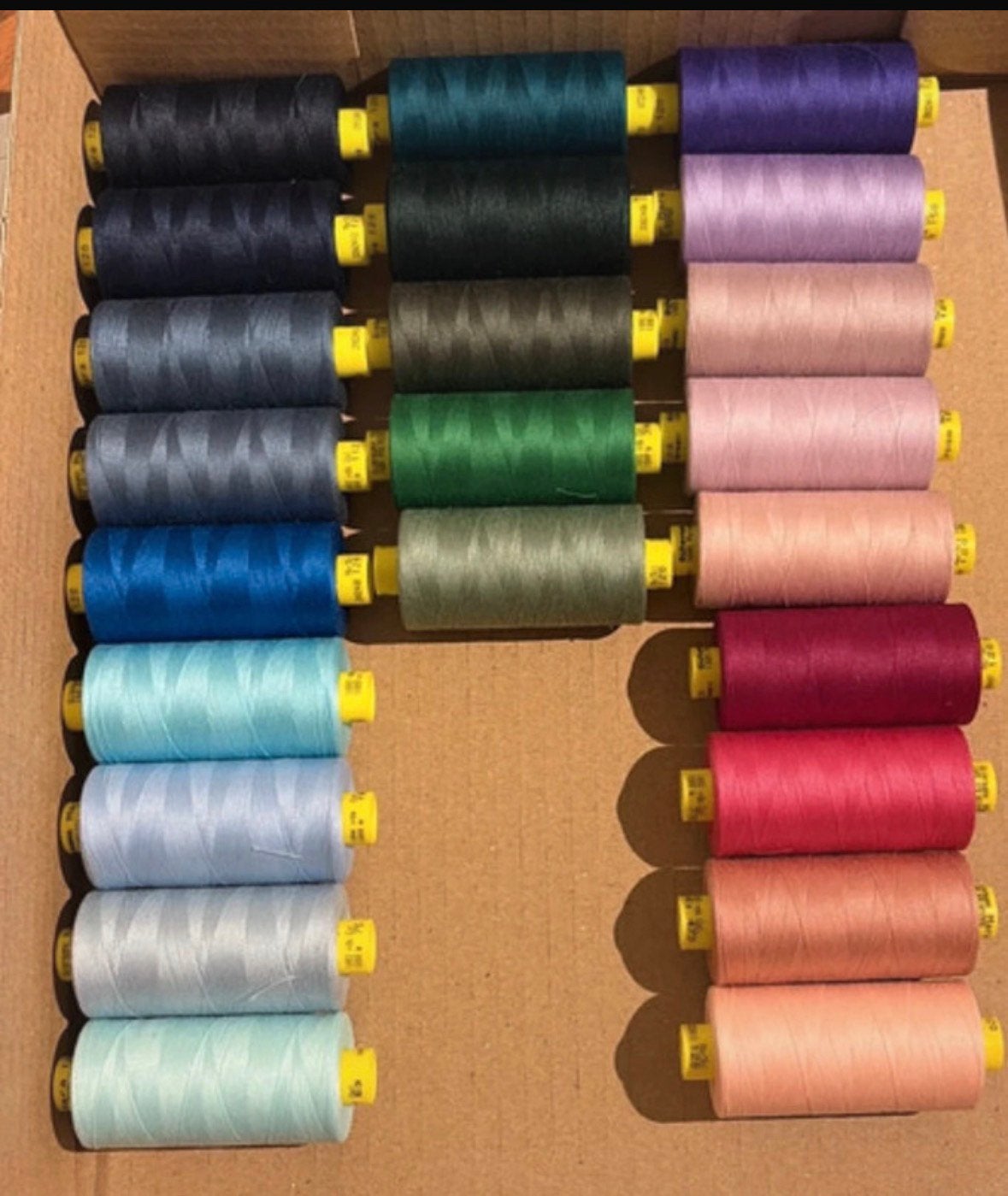 Gutermann atalier garen 1000m, Ophalen of Verzenden, Nieuw, Garen of Naald(en)