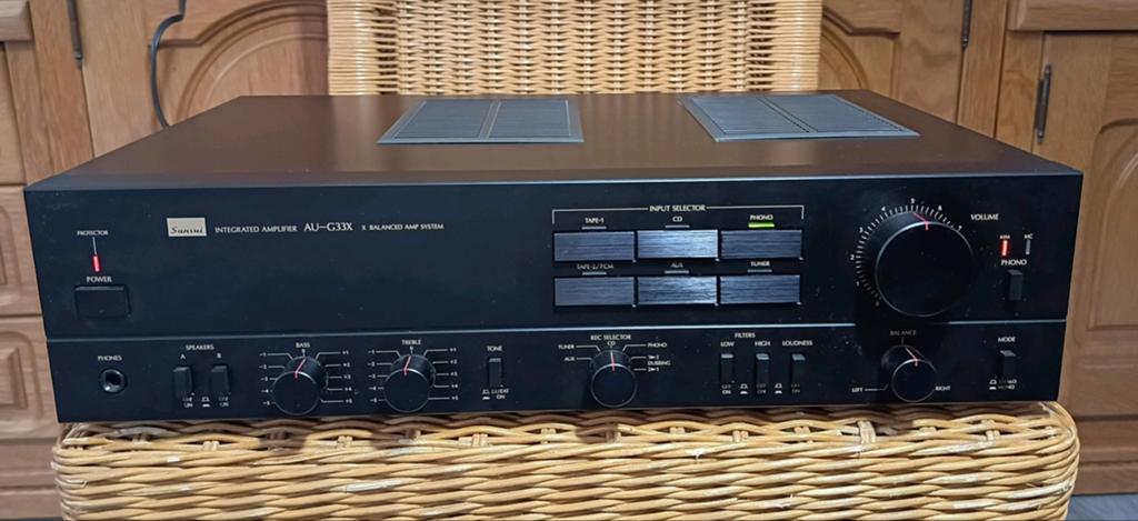Sansui Au-G33X Stereo versterker, Ophalen of Verzenden, Overige merken