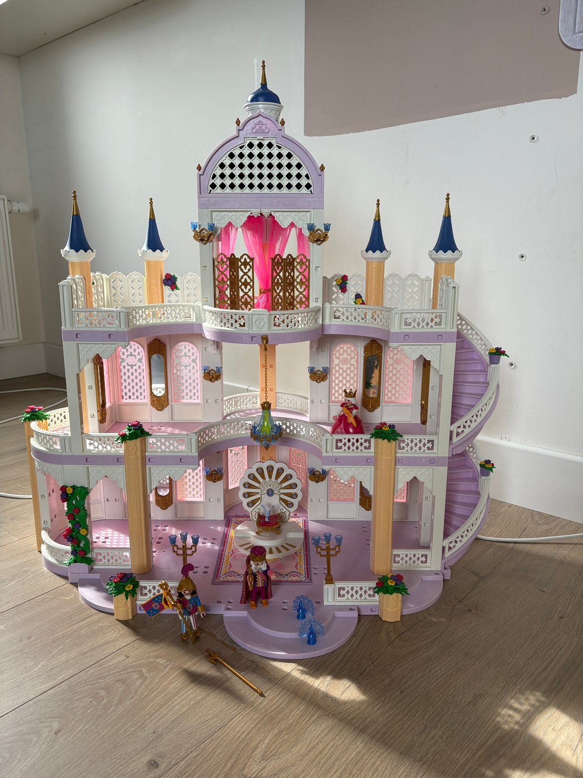 Playmobile 9879 Prinsessenkasteel - compleet, Complete set, Ophalen of Verzenden, Zo goed als nieuw, Kasteel/Fort