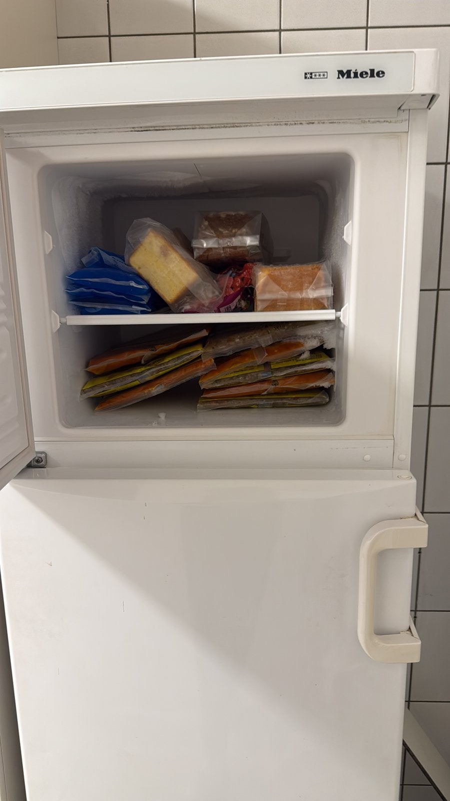 Miele koelkast met vriesvak, Ophalen, Gebruikt, Met vriesvak