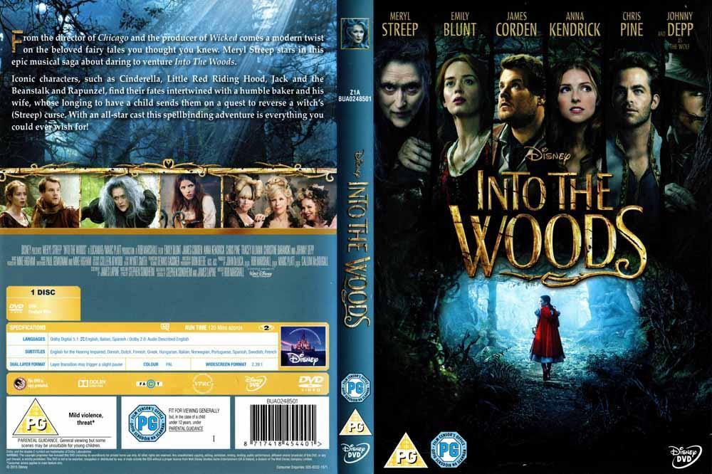 Into the Woods DISNEY 2014 DVD met Meryl Streep,, Alle leeftijden, Ophalen of Verzenden, 1980 tot heden, Zo goed als nieuw