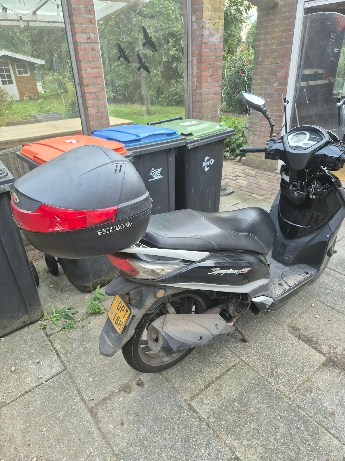 Sym Symphony ST Bromfiets - bouwjaar 2018 met 125cc, Fietsen en Brommers, Ophalen, Gebruikt, Benzine, Overige modellen