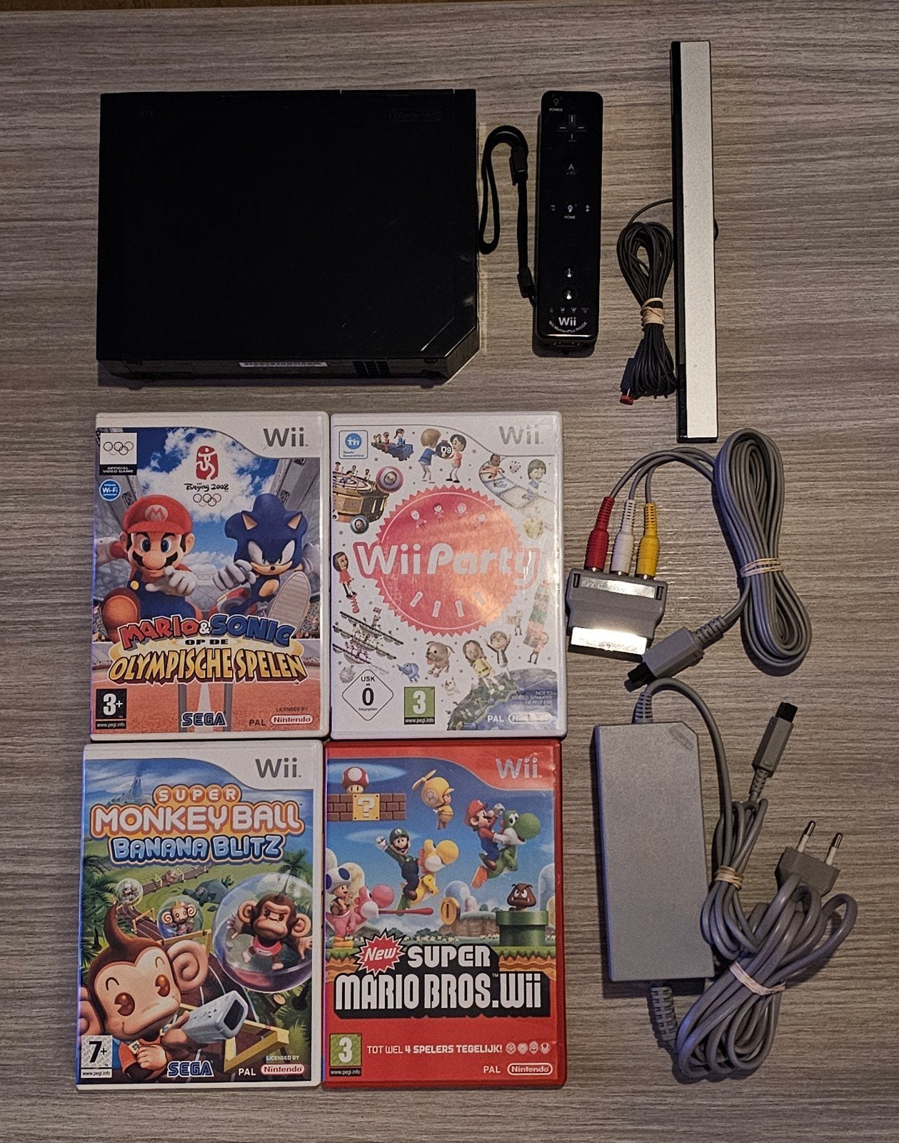 Nintendo Wii met MotionPlus controller en games, Ophalen of Verzenden, Gebruikt, Met 1 controller, Met games