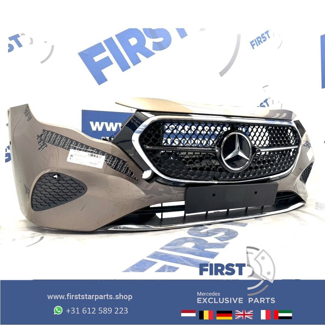 W214 BUMPER E KLASSE A2148850300 VOORBUMPER COMPLEET ZWART W, Auto-onderdelen, Carrosserie en Plaatwerk, Gebruikt, -, Voor, Ophalen of Verzenden