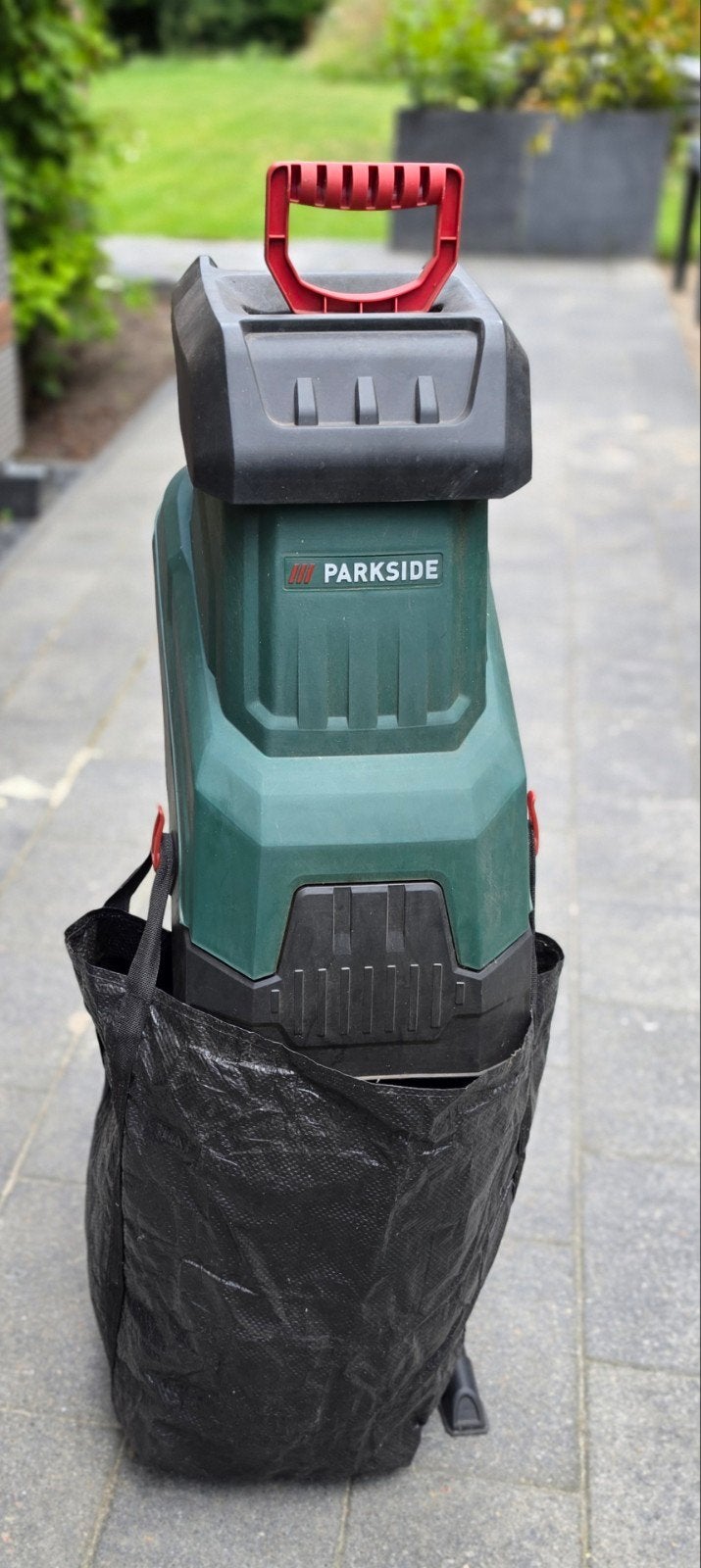 Parkside elektrische hakselaar 2400W, Ophalen, Gebruikt, Parkside, Met opvangzak