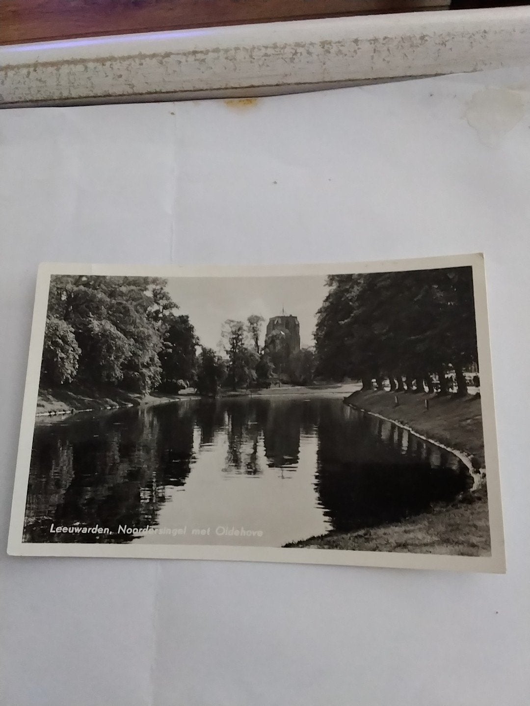 Oude ansichtkaart Leeuwarden, Noordersingel met Oldehove, Verzamelen, Ophalen of Verzenden, Voor 1920, Friesland