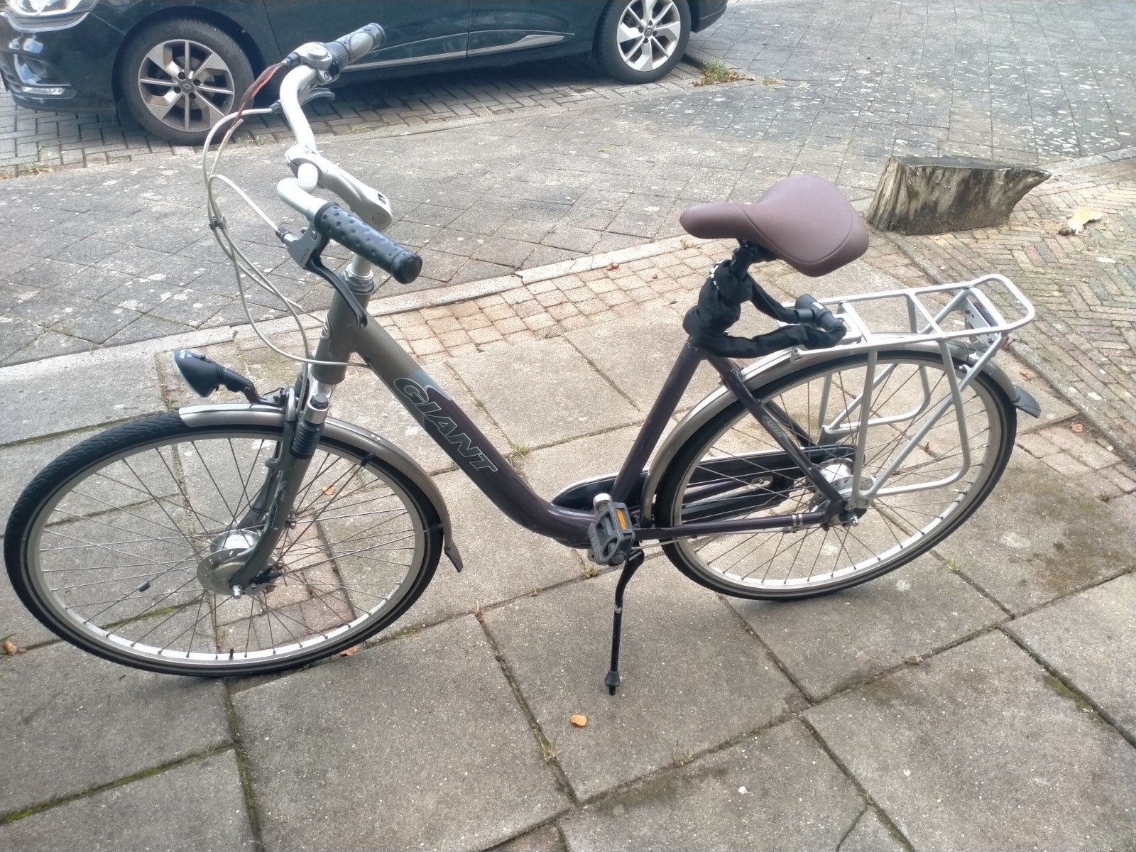 giant damesfiets, Fietsen en Brommers, Fietsen | Dames | Damesfietsen, Ophalen, Gebruikt, Versnellingen, 56 cm of meer