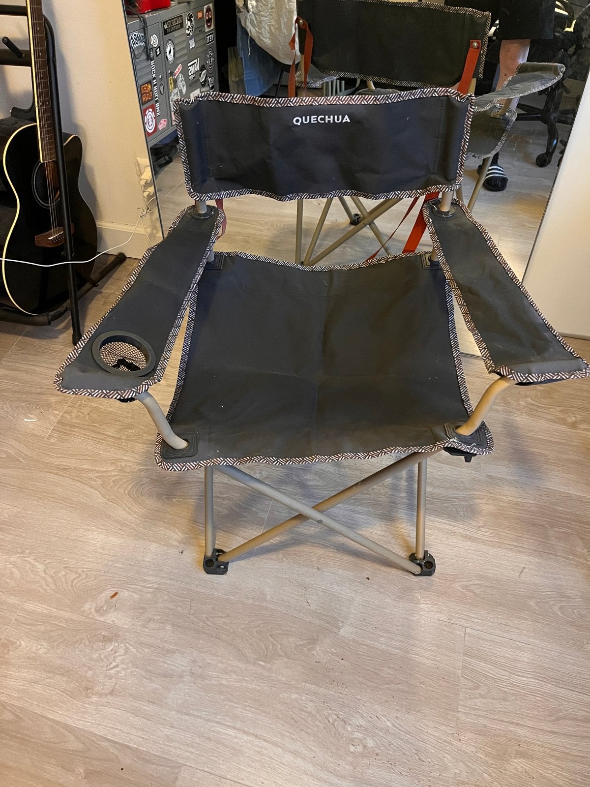 Quechua Kampeerstoel XL, Ophalen of Verzenden, Gebruikt, Campingstoel