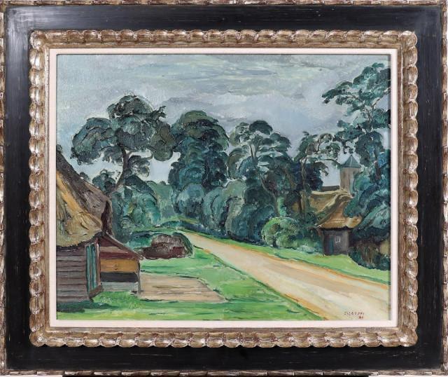 Dirk Herman Willem Filarski (1885-1964), Dorpsweg Staphorst, Ophalen of Verzenden