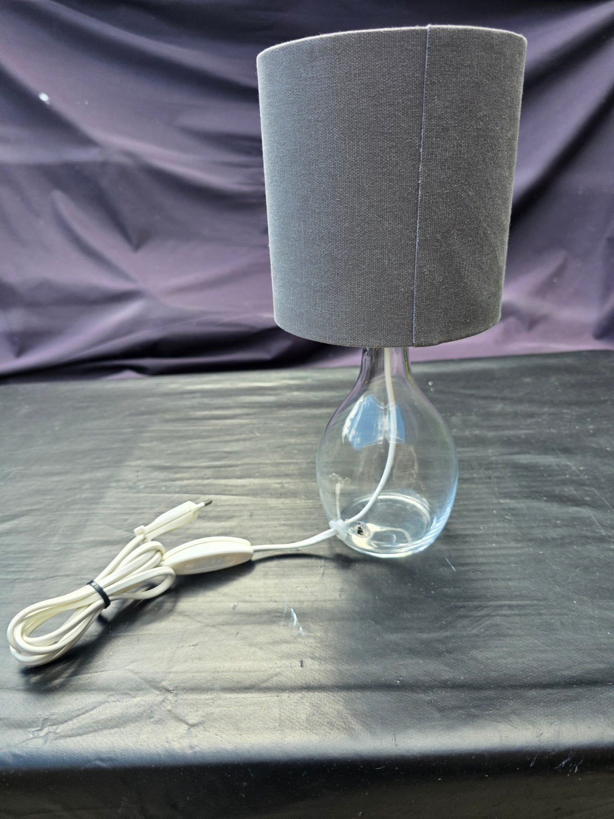 Vintage IKEA BRÅN tafellamp (kleine versie), Huis en Inrichting, Ophalen of Verzenden, Glas, IKEA, Design