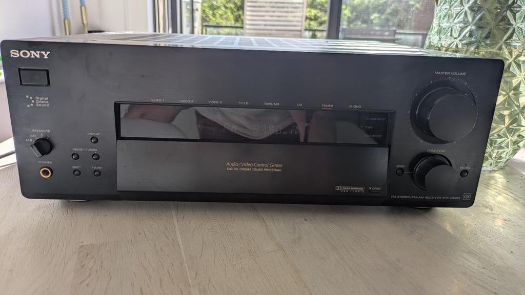 Sony STR-DB725 FM Stereo/FM-AM Receiver, Audio, Tv en Foto, Versterkers en Receivers, Ophalen of Verzenden, Sony