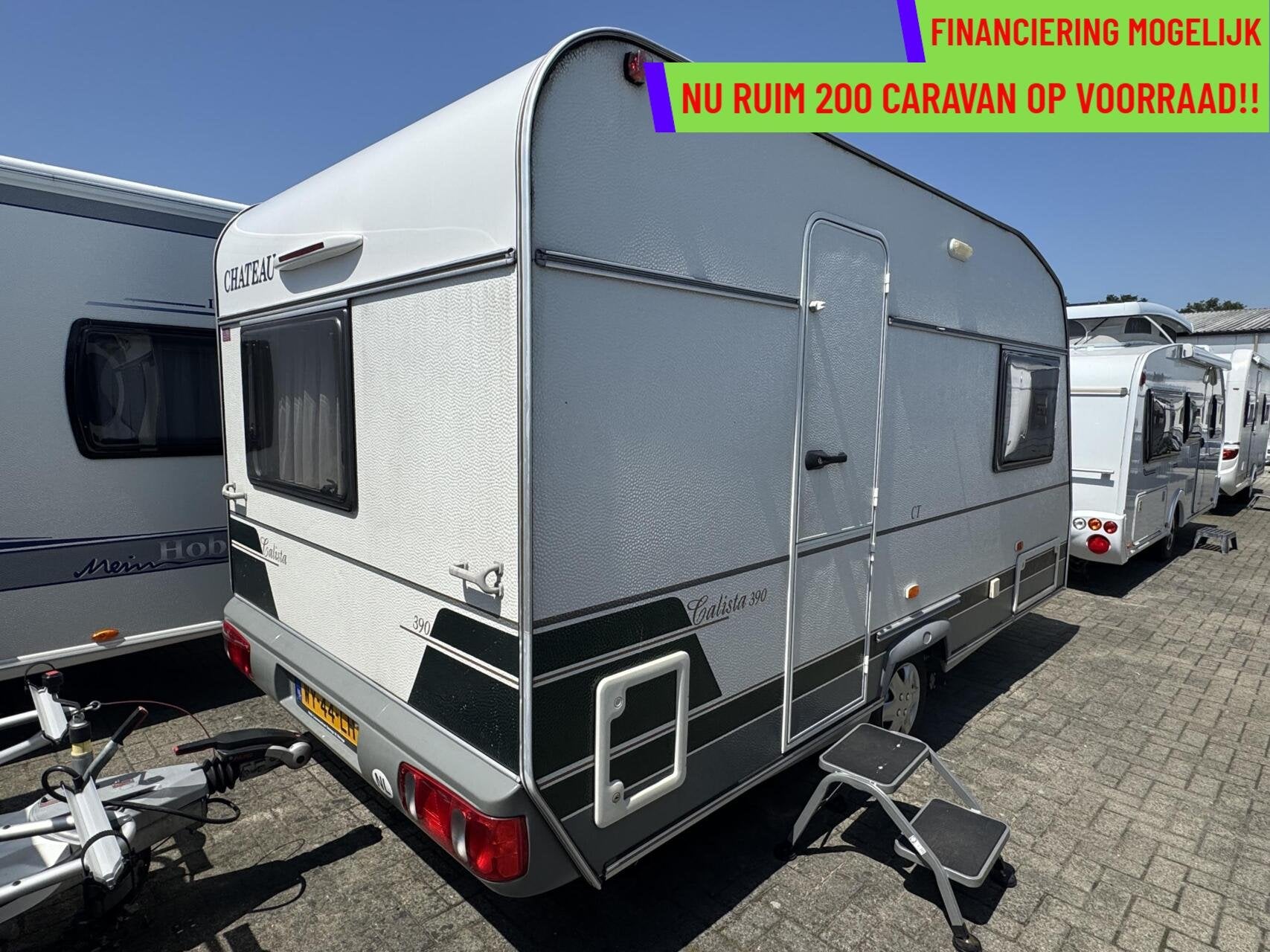 Chateau CALISTA 430, LENGTEBED, MOVER, VOORTENT, EINDKEUKEN, Caravans en Kamperen, Chateau, Tot en met 2, Bedrijf, 750 - 1000 kg