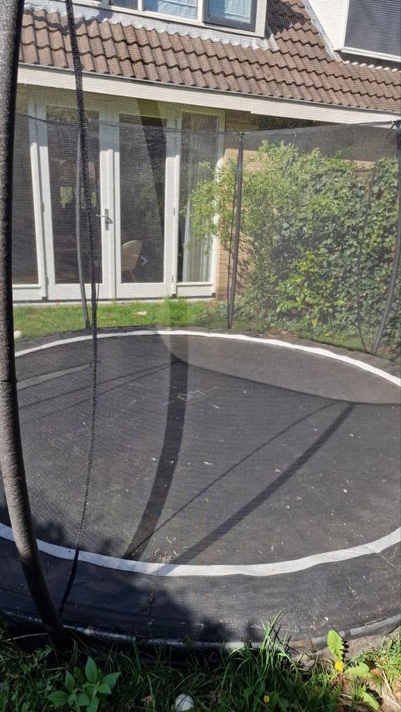 Exit Inground Trampoline 360m met Veiligheidsnet, Ophalen, Zo goed als nieuw