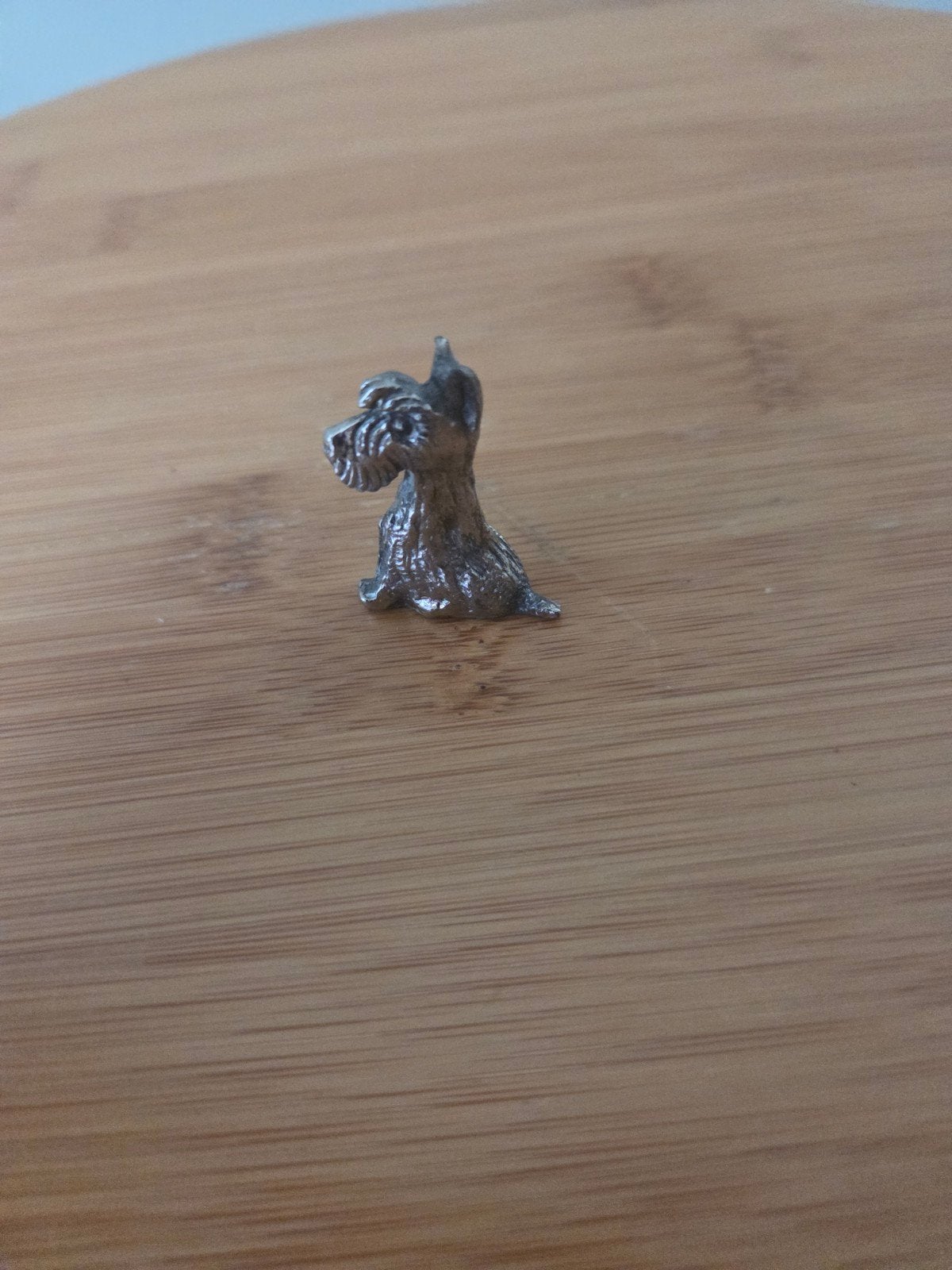Miniatuur Tinnen Hondje - 3 cm hoog, Ophalen of Verzenden