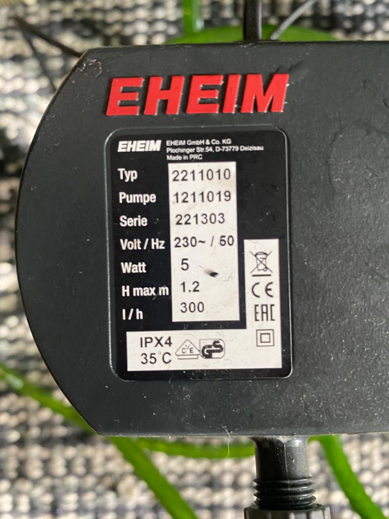 Eheim classic 150 aquarium buitenfilter, Ophalen of Verzenden, Zo goed als nieuw, Inclusief toebehoren, Eheim