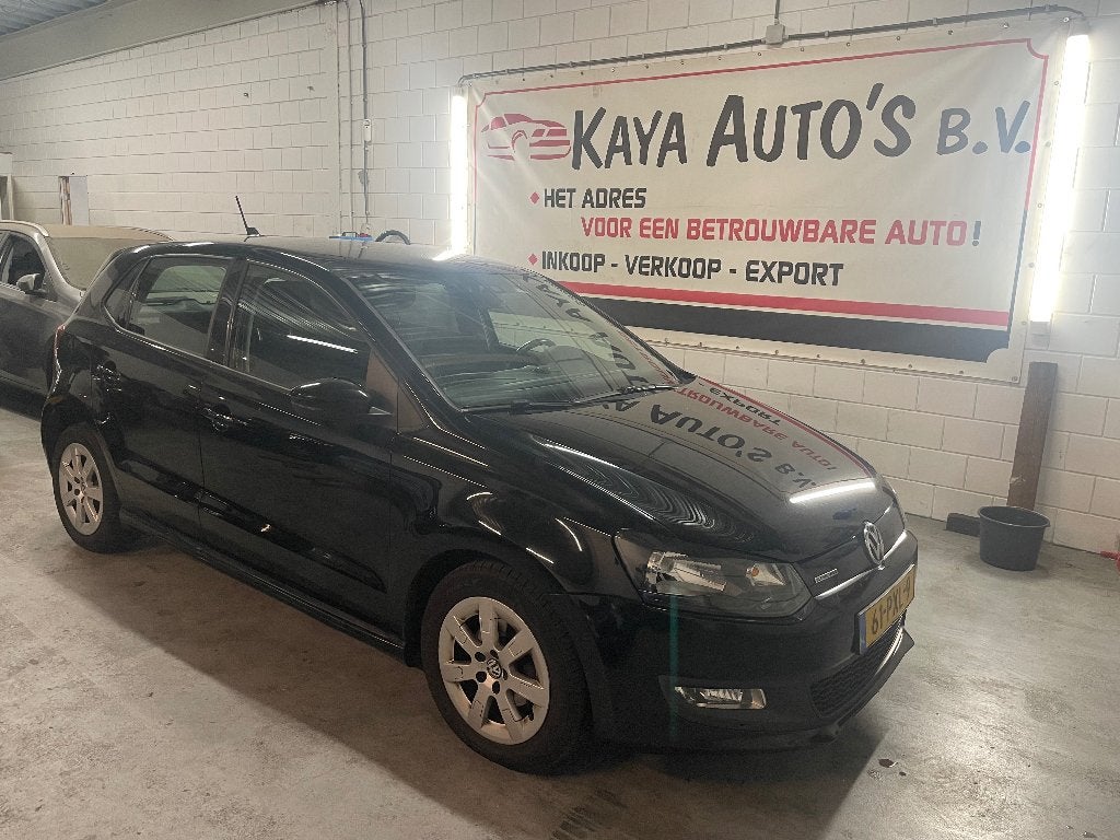 Volkswagen Polo 1.2 TDI 55KW BM 2011 Zwart, Voorwielaandrijving, 74 pk, 1199 cc, 96 €/maand