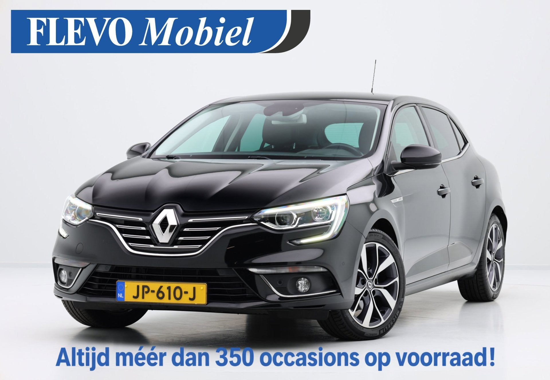 Renault Mégane 1.2 TCe Bose *61.820km!* Leder|1e Eig|Massag, Auto's, Voorwielaandrijving, Dealer onderhouden, Gebruikt, Euro 6