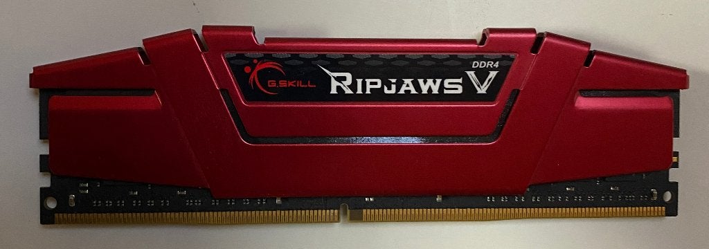 G.Skill Ripjaws 1x16 GB stick. DDR4-2133, Gebruikt, DDR4, Ophalen of Verzenden, Desktop