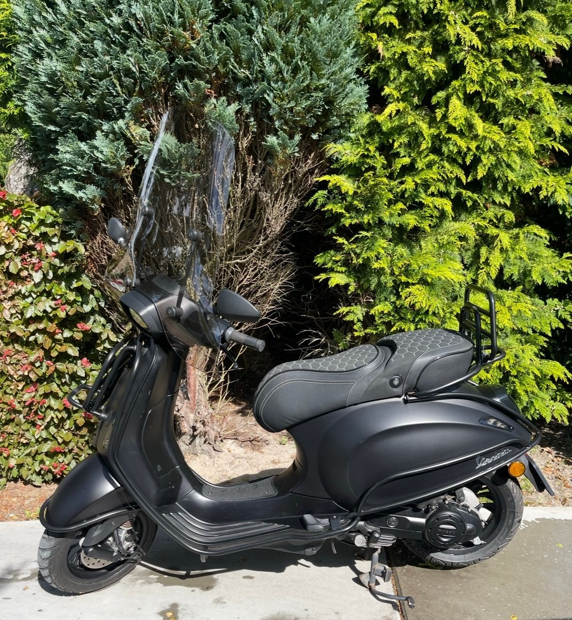 Vespa Sprint Mat Zwart, Ophalen, Gebruikt, Maximaal 45 km/u, Vespa S