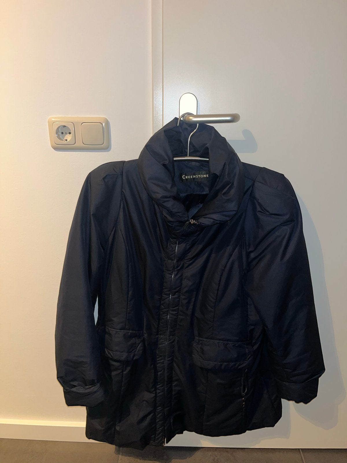 Creenstone jas, donkerblauw, maat 40, Ophalen of Verzenden, Zo goed als nieuw, Maat 38/40 (M), Blauw