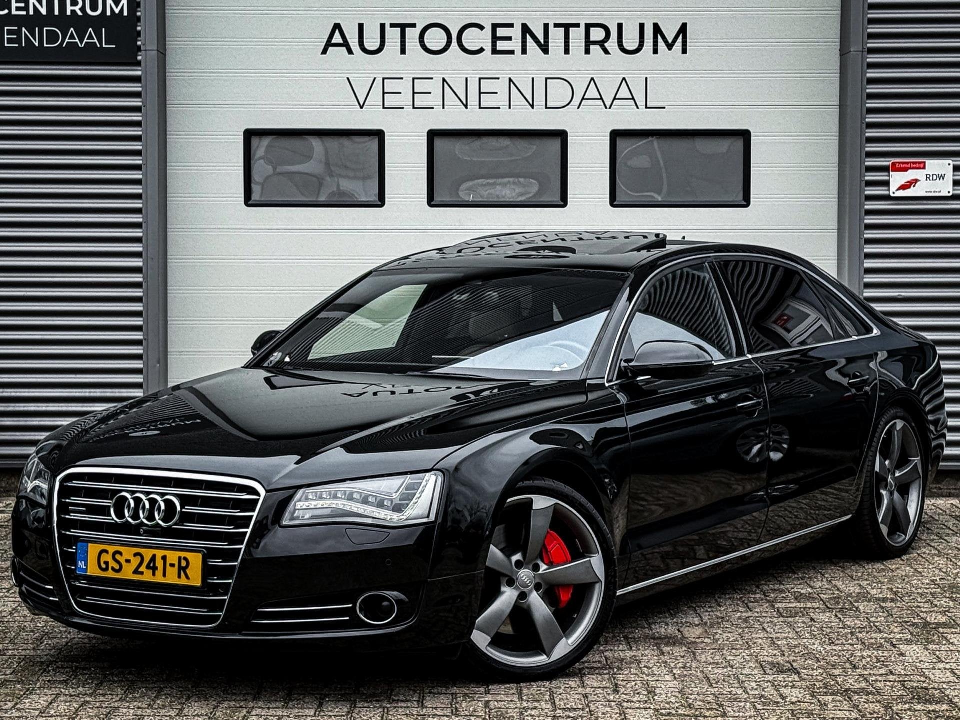 Audi A8 4.2 TDI Lang Quattro Pro Line+ A8L SCHUIFDAK/4-ZITS/, Euro 5, Gebruikt, 241 €/maand, 4 stoelen