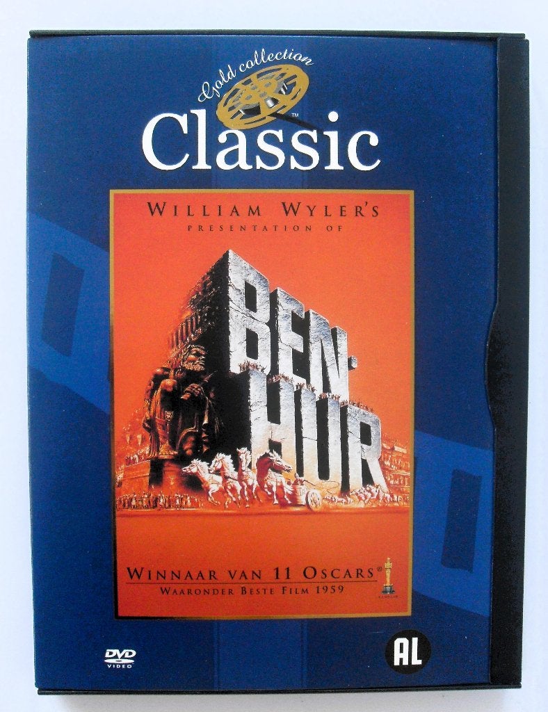 Ben Hur (originele dvd) Charles Heston, Alle leeftijden, Ophalen of Verzenden, Gebruikt