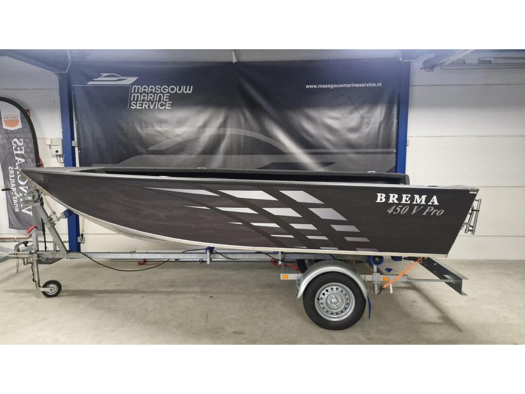 Brema 450/480/500 Fishing pro Tiller, Nieuw, Aluminium, 3 tot 6 meter, 70 pk of meer