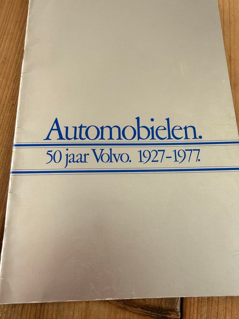 50 jaar Volvo. 1927-1977. Automobielen. Jubileumuitgave, Ophalen of Verzenden, Gelezen, Volvo