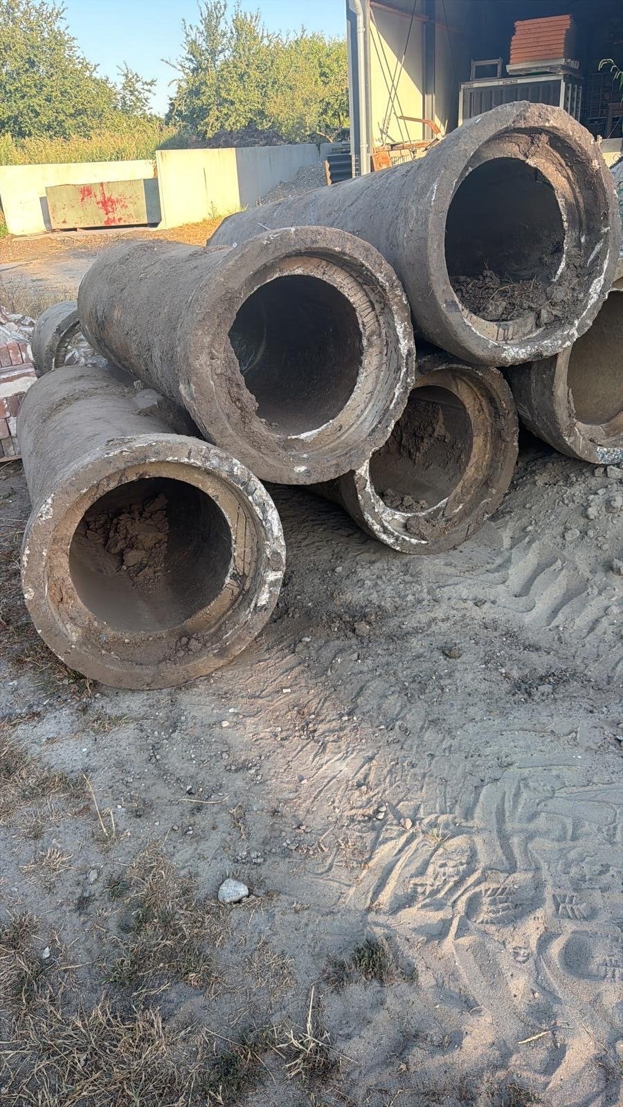 Betonnen Duikerbuis 500mm, 2m lang - Op maat gezaagd, Doe-het-zelf en Verbouw, Buizen en Afvoer, Ophalen, Gebruikt, 2 tot 4 meter