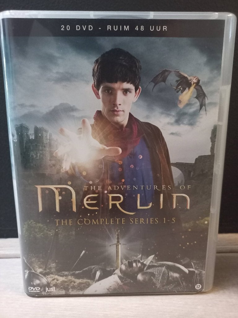 Merlin - Seizoen 1-5 (20xDVD SET) De Complete BBC TV-Serie, Cd's en Dvd's, Engels, Nederlands, Science Fiction en Fantasy, Ophalen of Verzenden