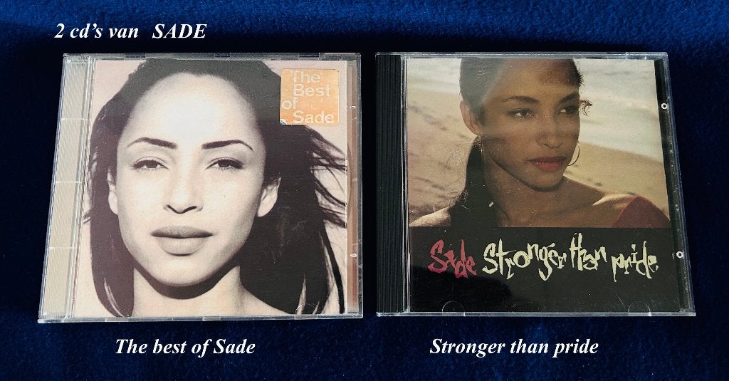 The best of Sade + Stronger than pride 2 cd's € 11,95 samen, Cd's en Dvd's, Cd's | Pop, Ophalen, Gebruikt, Pop, Inclusief doosje