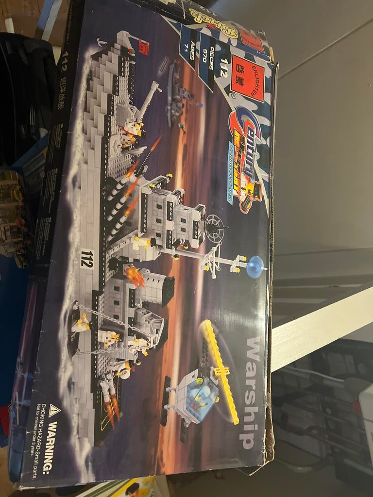 Enlighten Century Warship 112 - Bouwset, Ophalen of Verzenden, Zo goed als nieuw, Overige merken