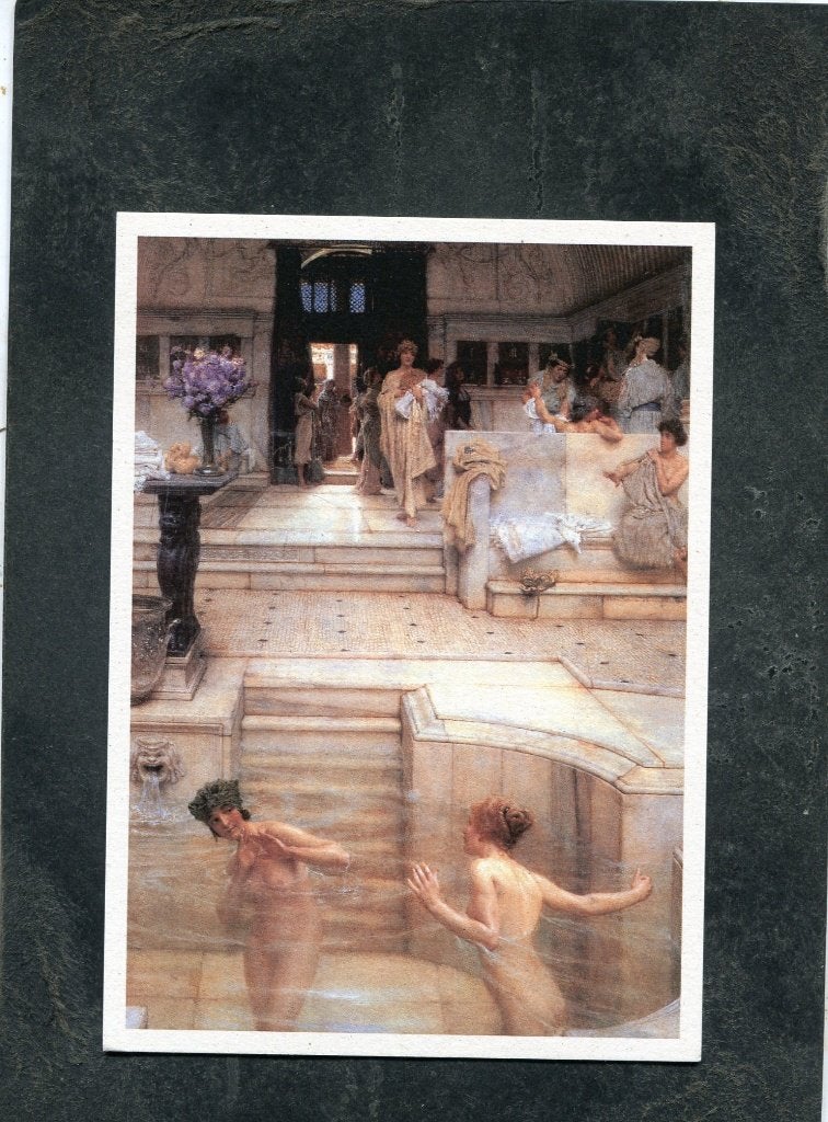 Ansicht Sir Lawrence Alma Tadema - Eine Lieblingsbeschaftigu, Verzenden, 1980 tot heden, Ongelopen