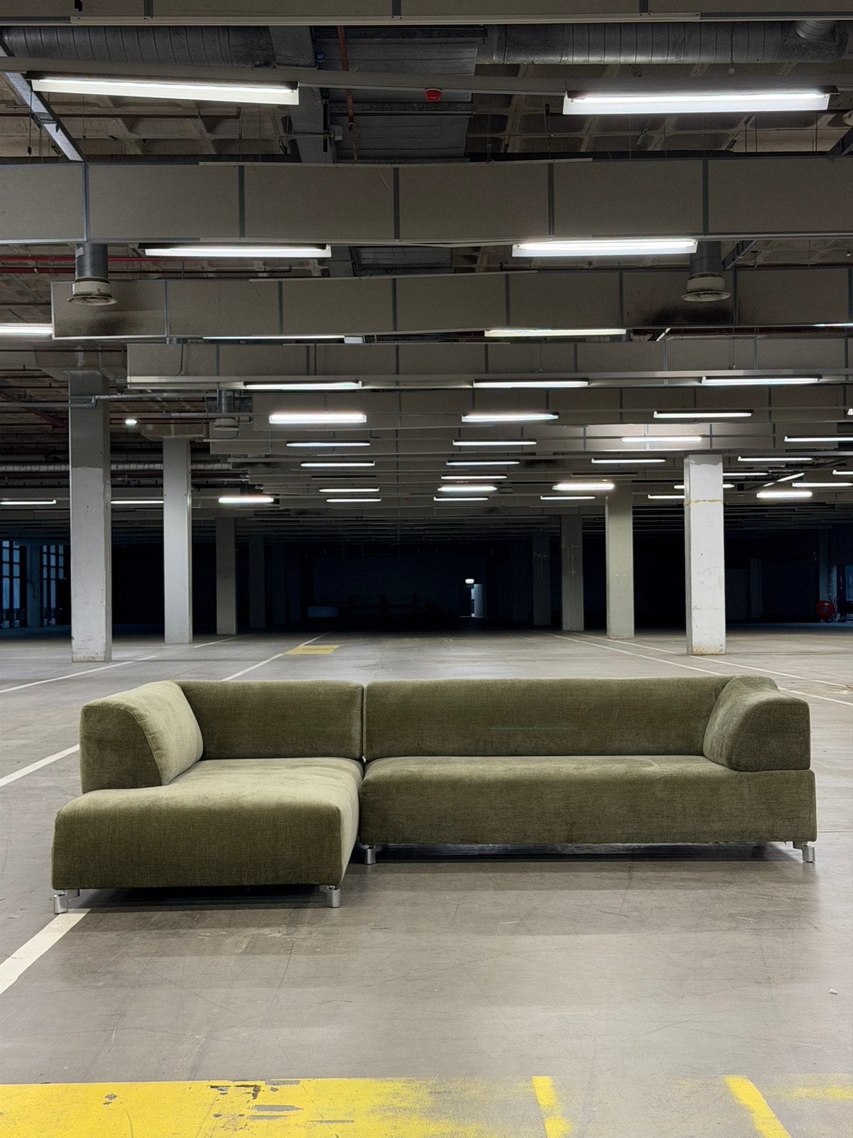 Leolux Faya Lobi Hoekbank | Groen | NIEUWSTAAT + Garantie