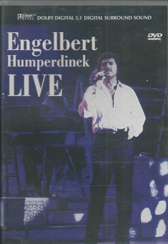 Engelbert Humperdinck - Live, Cd's en Dvd's, Alle leeftijden, Ophalen of Verzenden, Nieuw in verpakking, Concert