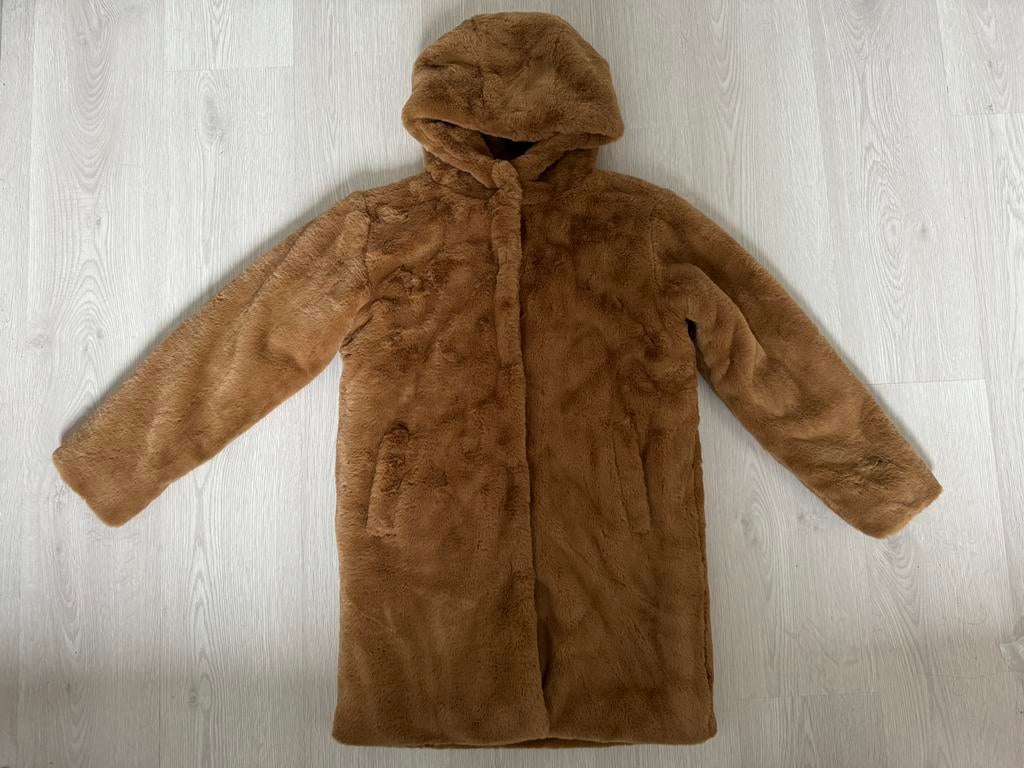 Nieuw Shoeby teddy winterjas bruin maat 158/164, Verzenden, Nieuw, Meisje, Jas
