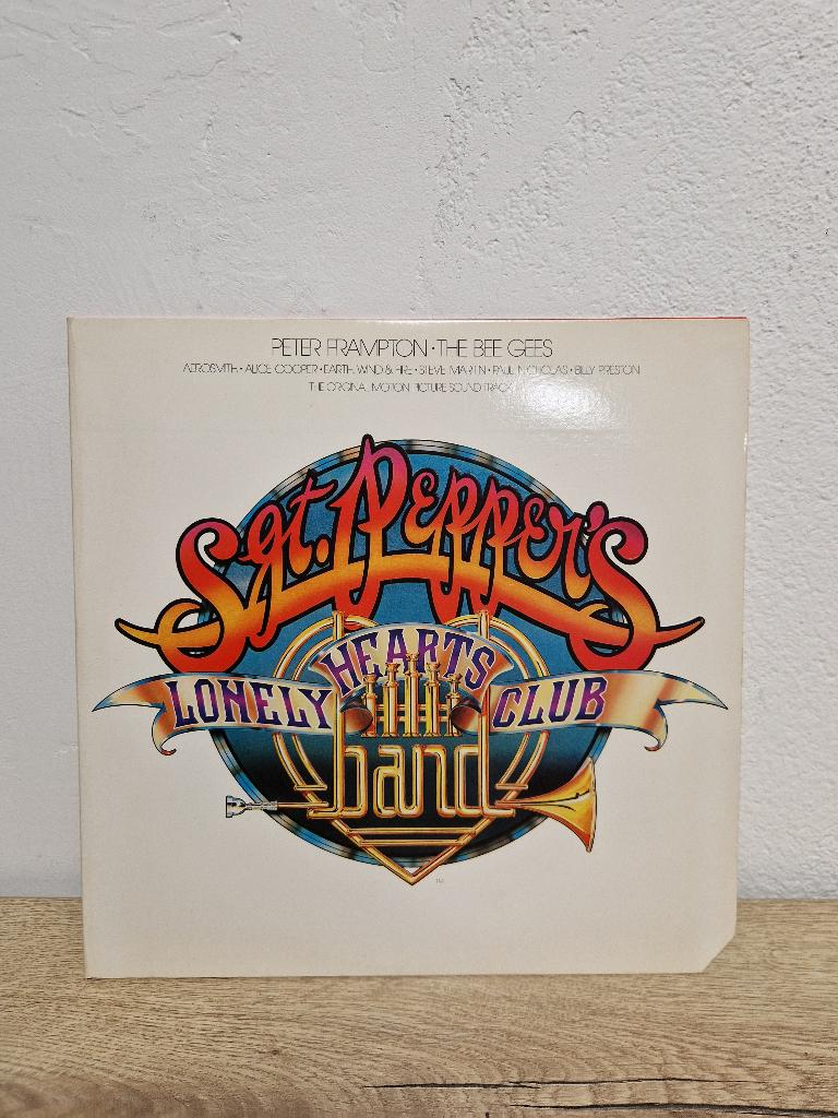 SGT pepper's lonely hearts club band LP, Gebruikt, Ophalen of Verzenden, 12 inch, Dubbel-LP