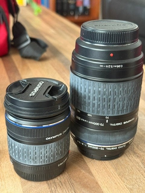 Olympus set kompleet, Ophalen, Gebruikt, Spiegelreflex, Olympus