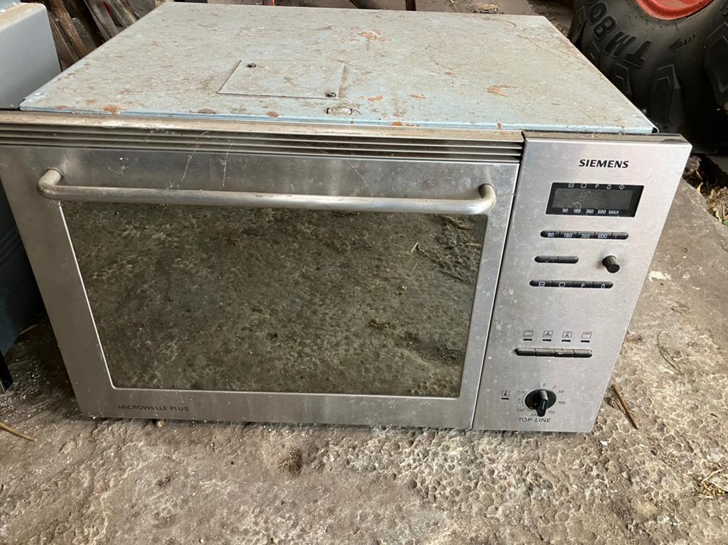 Miele combi oven/magnetron, Witgoed en Apparatuur, Magnetrons, Ophalen, Combimagnetron, Zo goed als nieuw, Inbouw