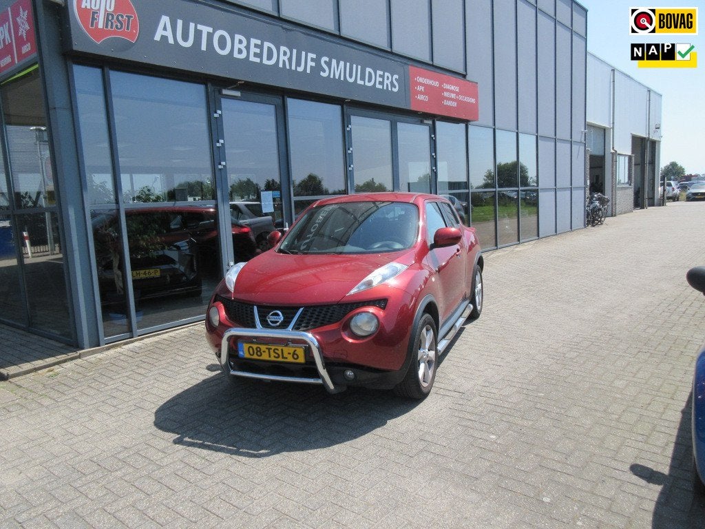 Nissan Juke 1.6 Acenta Eco, Auto's, Nissan, Voorwielaandrijving, Euro 5, 4 cilinders, 49 €/maand